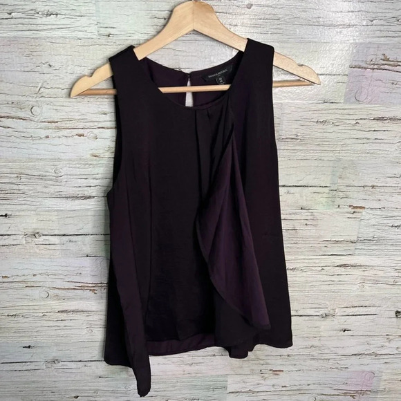 Banana  republic purple tank top blouse size medium - Picture 1 of 7